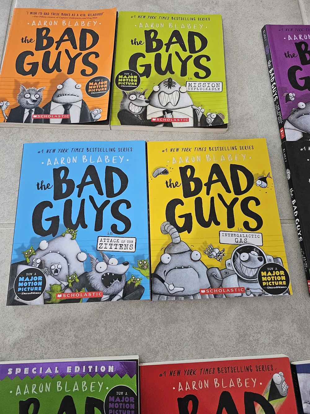 The Bad Guys Book Set - Colorful Paperback Collection 1-18